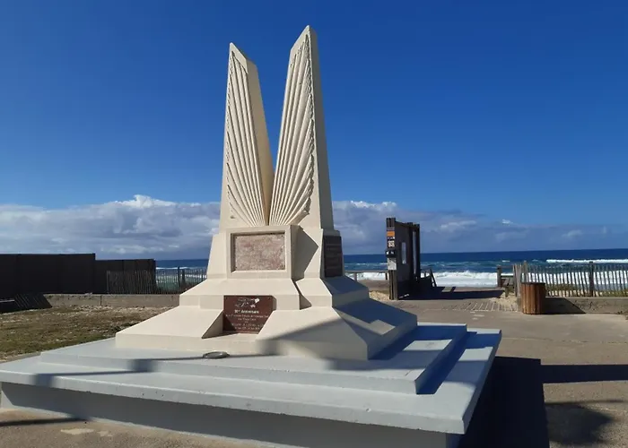 Daire T3 A Plage, 250m De L'ocean, Parking Prive, Pour 6 Pers. - Fr-1-50-111 Mimizan-Plage