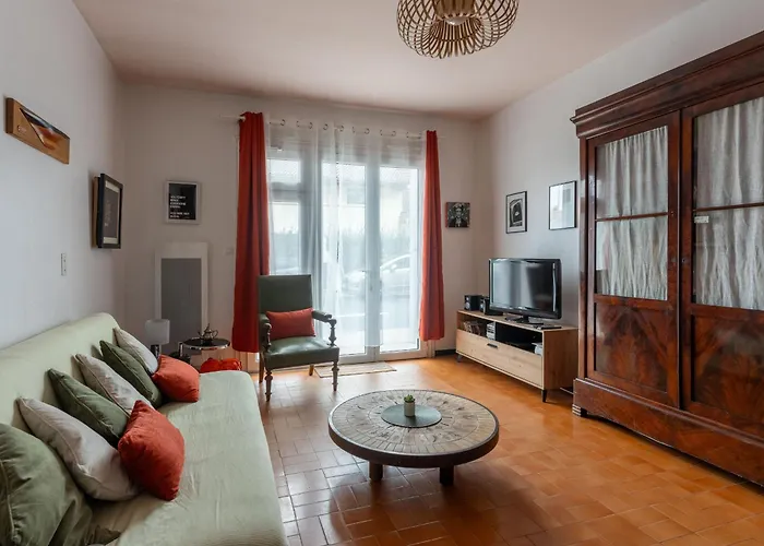 T3 A Plage, 250m De L'ocean, Parking Prive, Pour 6 Pers. - Fr-1-50-111 Daire *